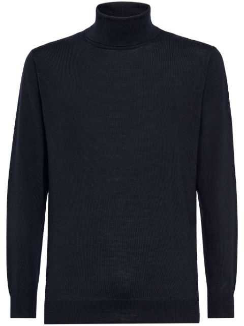 Boggi Milano merino-wool roll-neck sweater Men