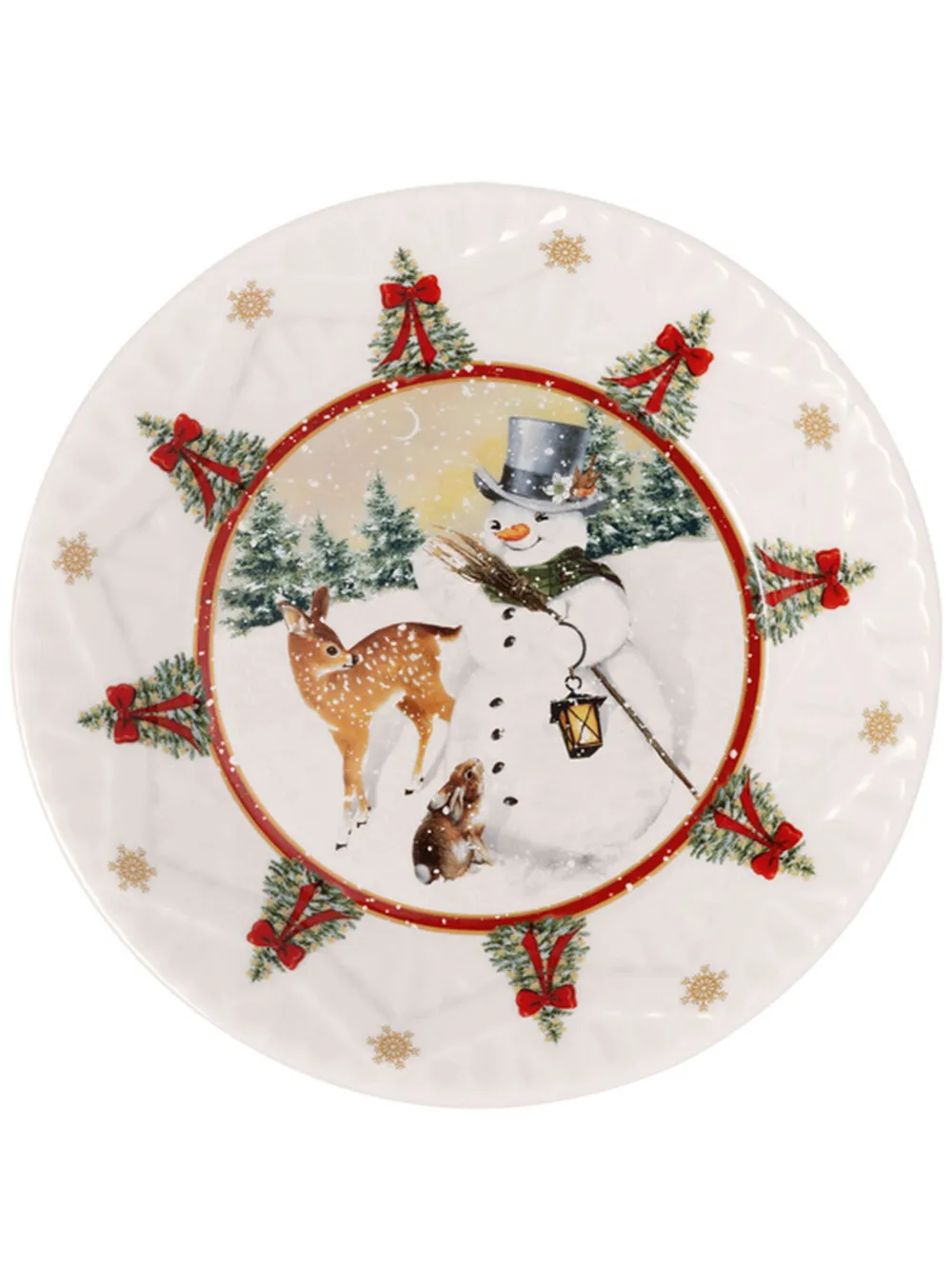 Villeroy & Boch Fantasy snowman bowl | Neutrals | Image 1