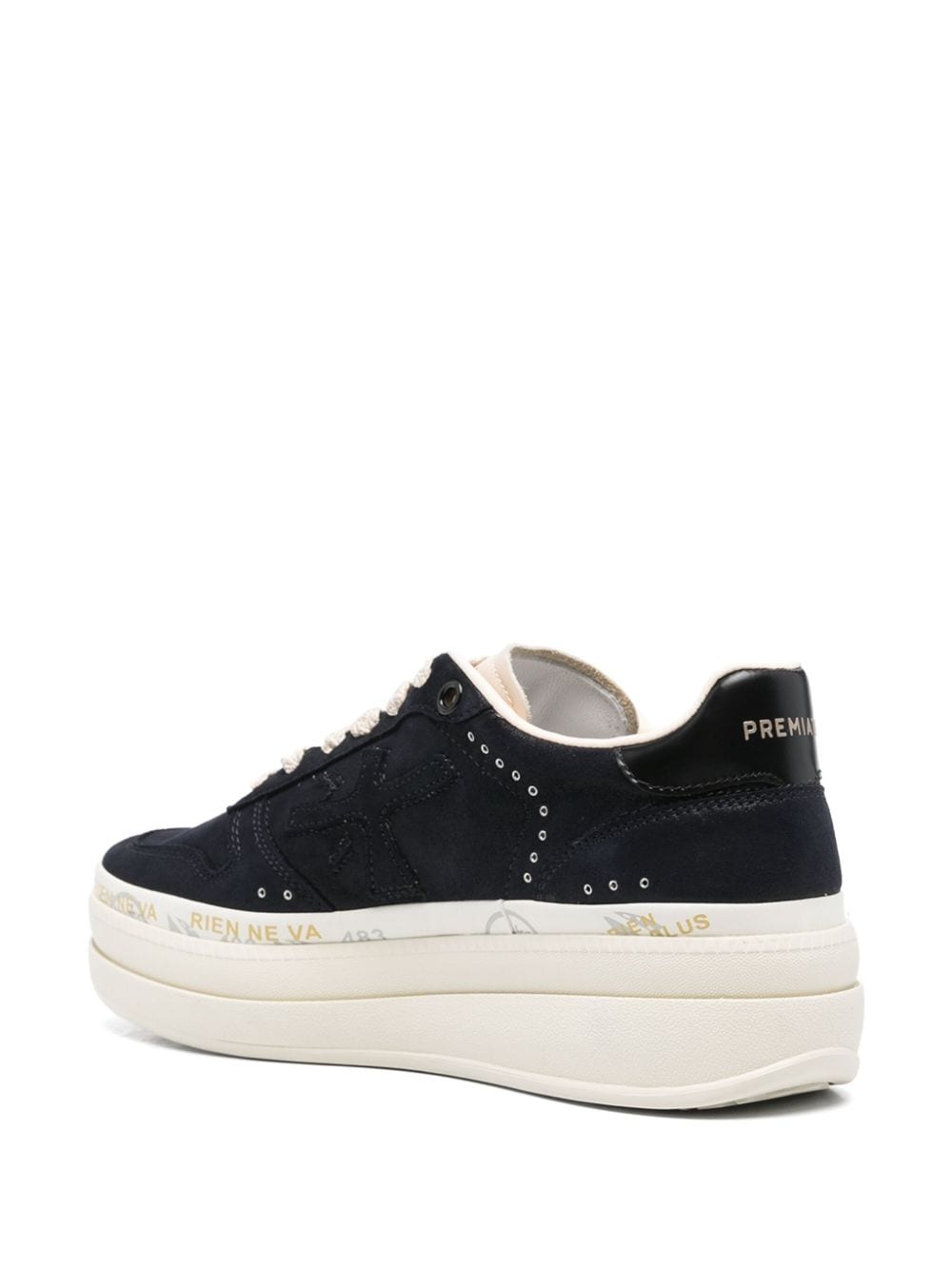 Shop Premiata Micol 7013 Sneakers In Blue