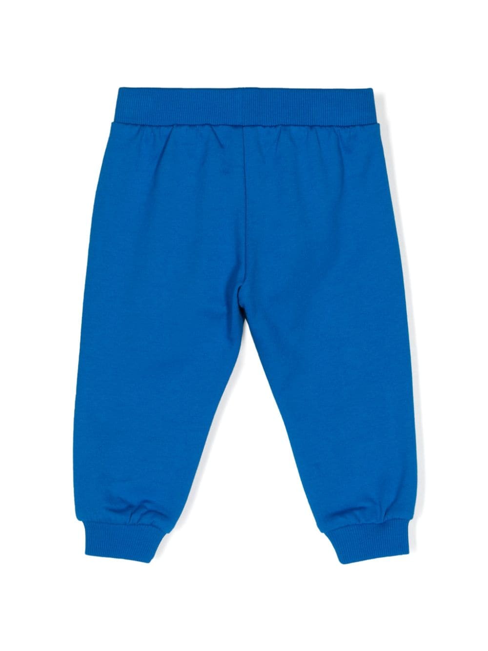 Moschino Kids Trainingsbroek met teddybeerprint - Blauw