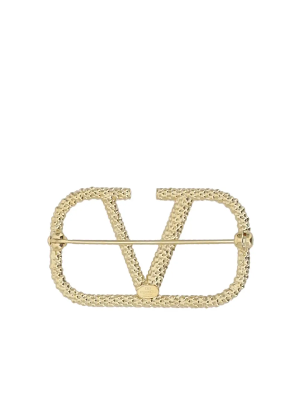 Valentino Garavani Vlogo brooch - Goud
