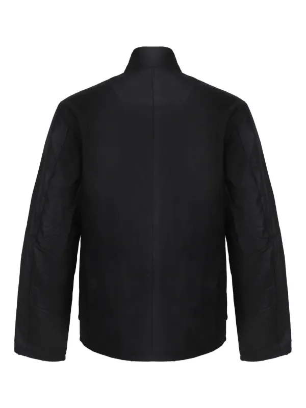 Barbour international duke wax jacket black on sale