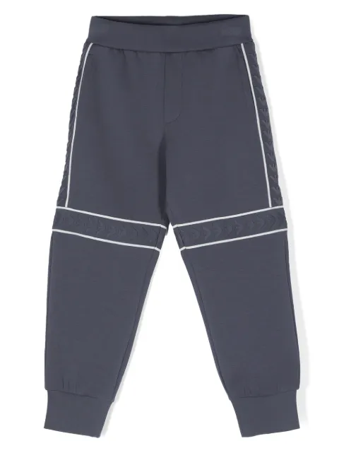 Emporio Armani Kids بنطال رياضي بشريط شعار الماركة