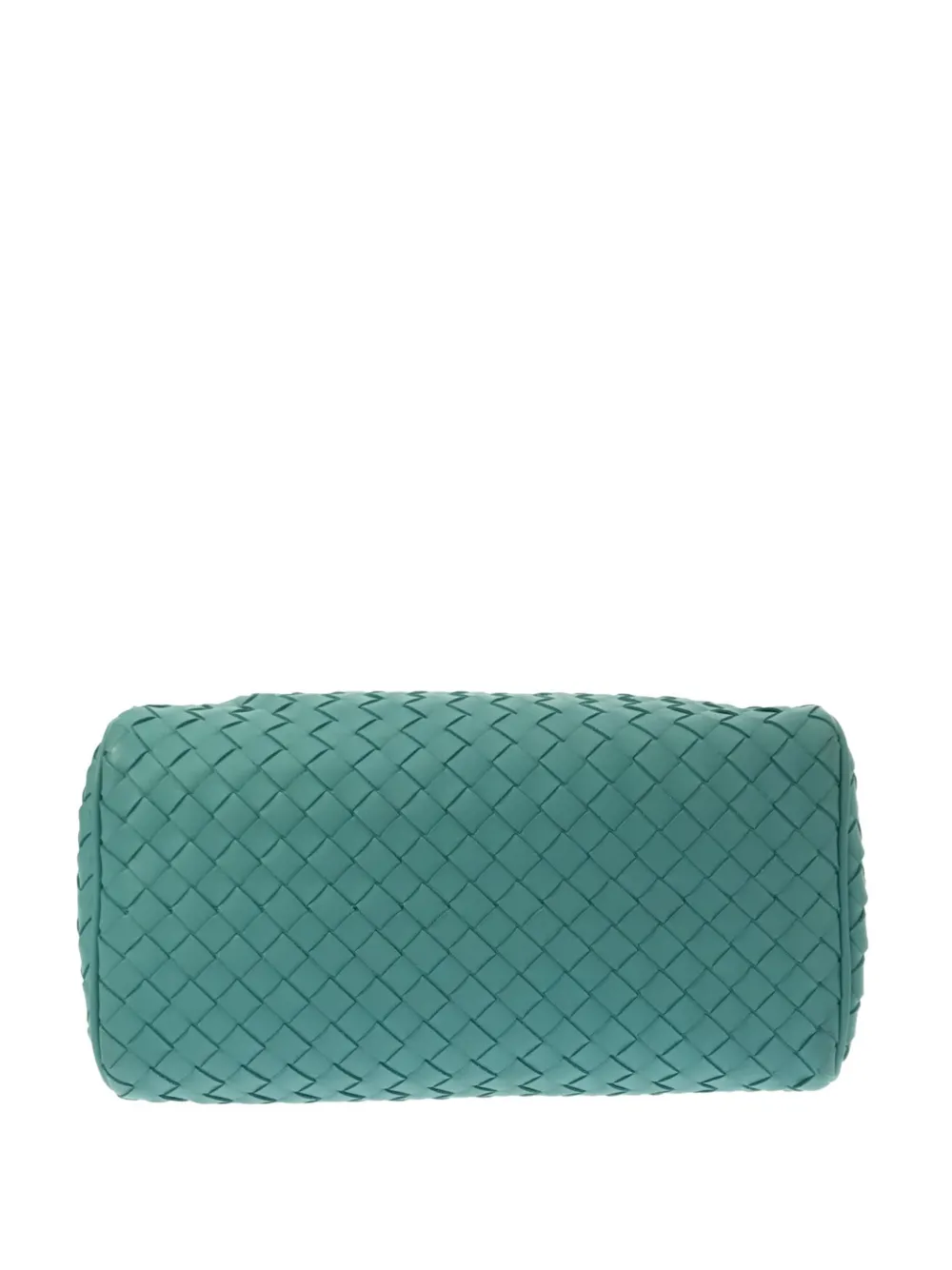 Pre-owned Bottega Veneta 2000-2017 Intrecciato Satchel In Blue