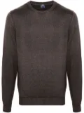 Fedeli merino-wool sweater - Brown