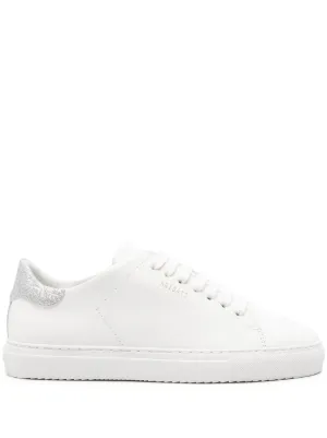 Axel Arigato Court Perforated lace-up Sneakers | White | FARFETCH