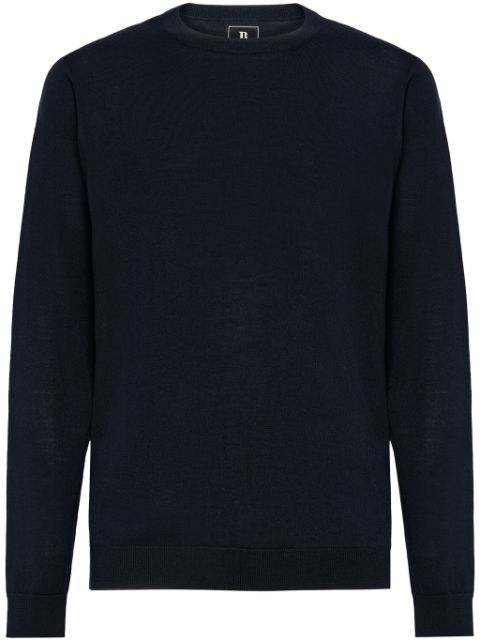 Boggi Milano merino-wool crew-neck sweater Men