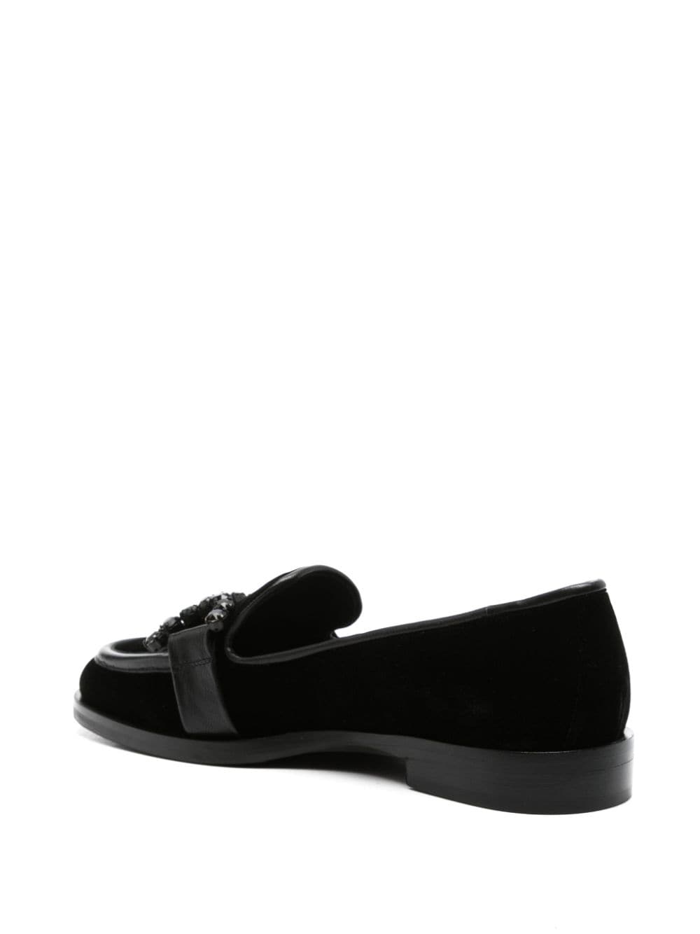 Shop Roberto Festa Joys Loafers In Black