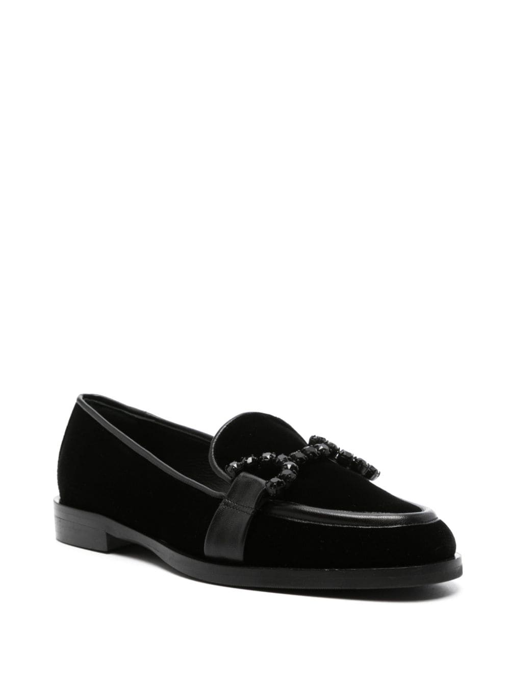 Shop Roberto Festa Joys Loafers In Black