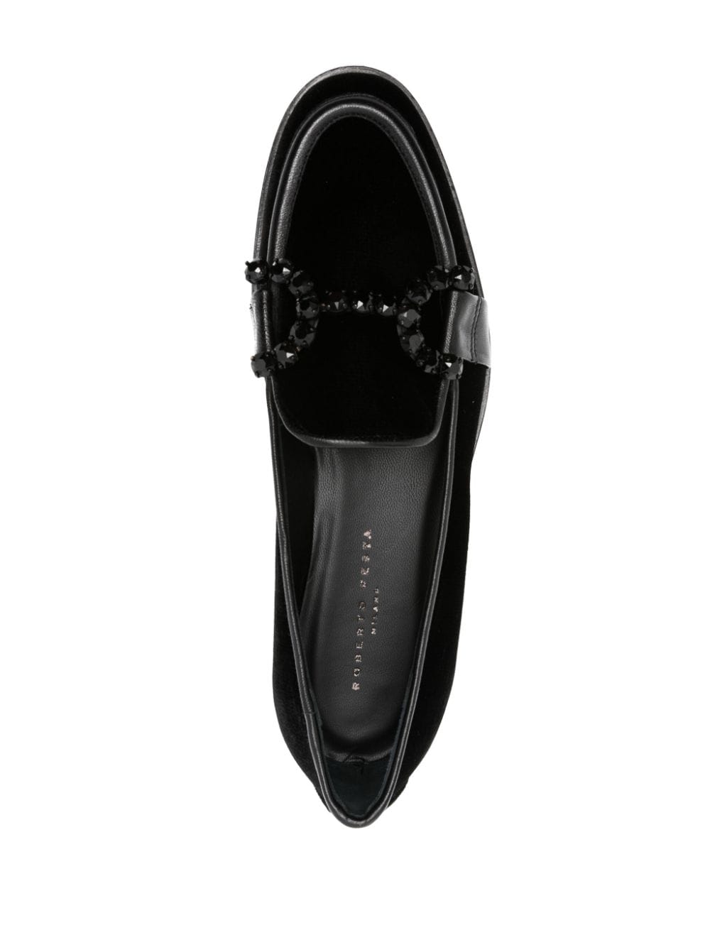 Shop Roberto Festa Joys Loafers In Black