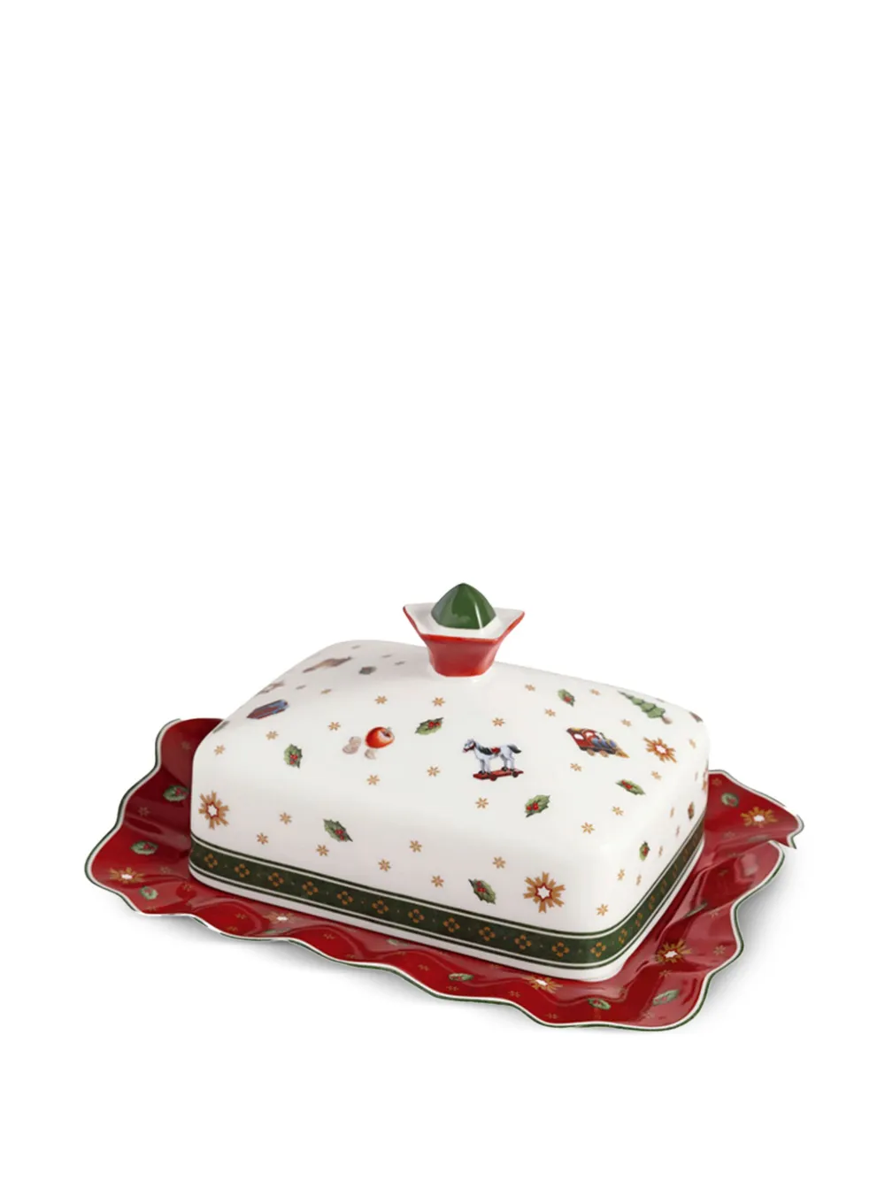 Villeroy & Boch Butter Dish (16cm X 11.5cm) In White