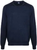 Fedeli merino-wool sweater - Blue