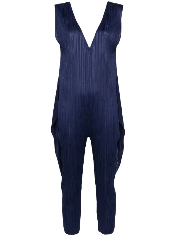 ブランドバッグ 人気ランキング2024 Pleats ジャンプスーツ 1 Bottoms Thicker Miyake Issey Please サロペット+オーバーオール