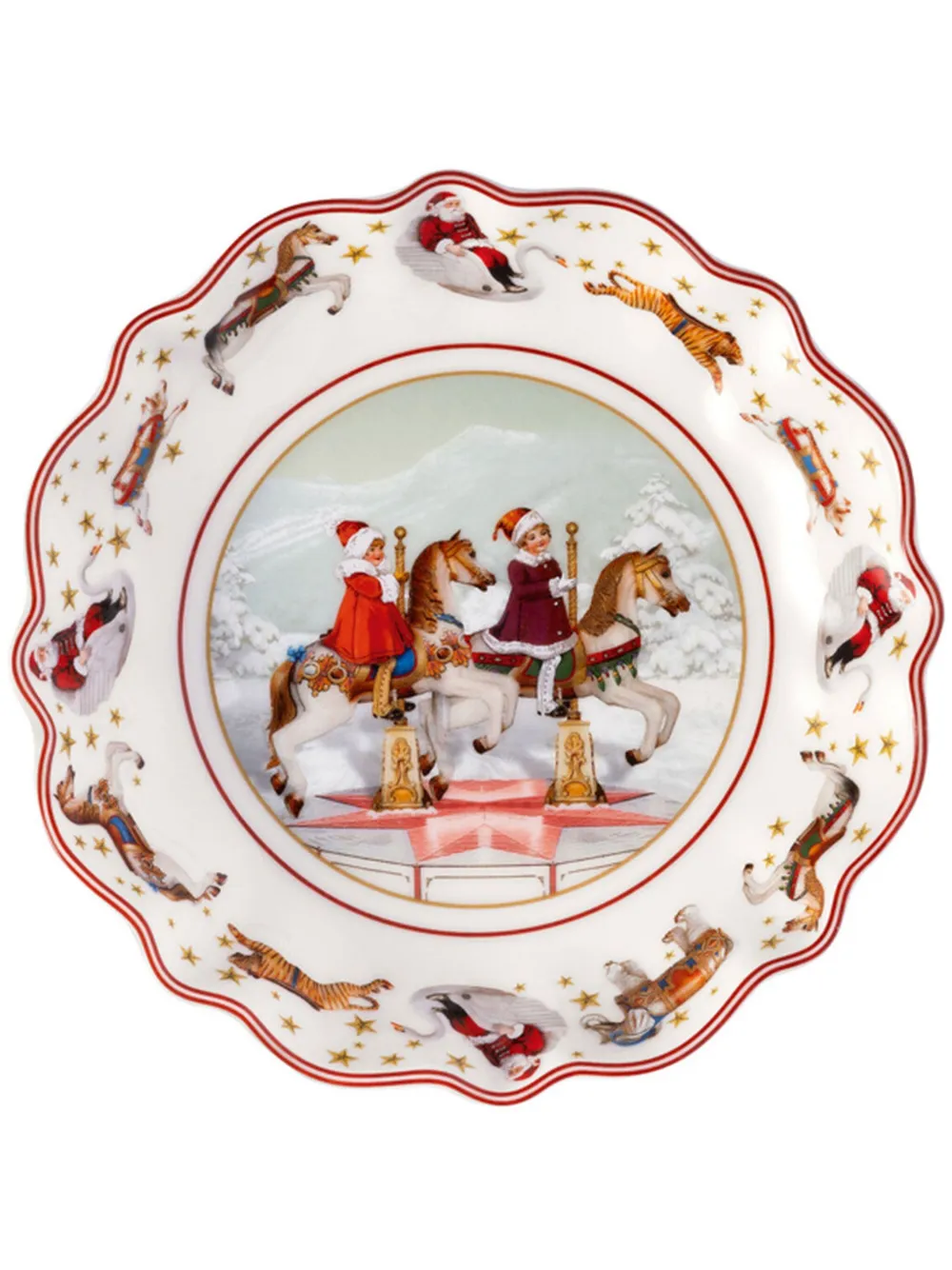 Villeroy & Boch Annual Christmas Edition bowl (16.5cm) | Neutrals | Image 1