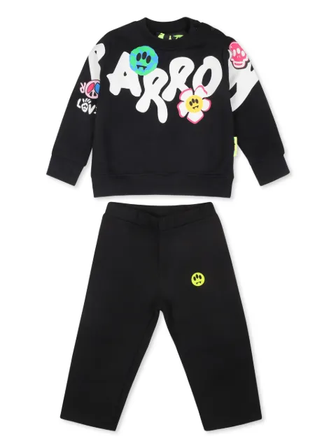 Barrow kids logo-print tracksuit 