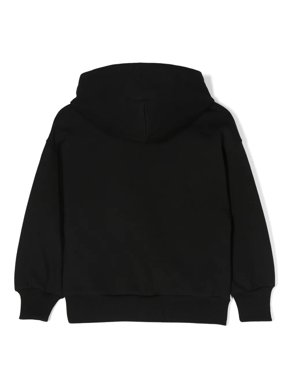 Emporio Armani Kids Hoodie met logoprint Zwart