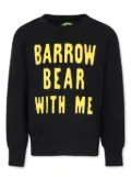 Barrow kids graphic-print sweatshirt - Black
