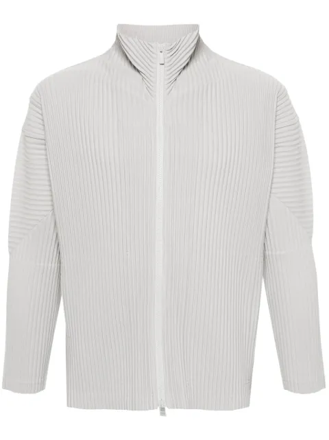 Homme Plissé Issey Miyake plissé-effect jacket