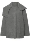 Fabiana Filippi felted jacket - Grey