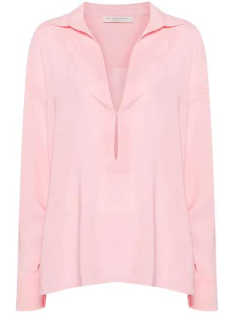 Philosophy Di Lorenzo Serafini blusa en crepé