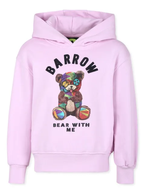 Barrow kids graphic-print hoodie