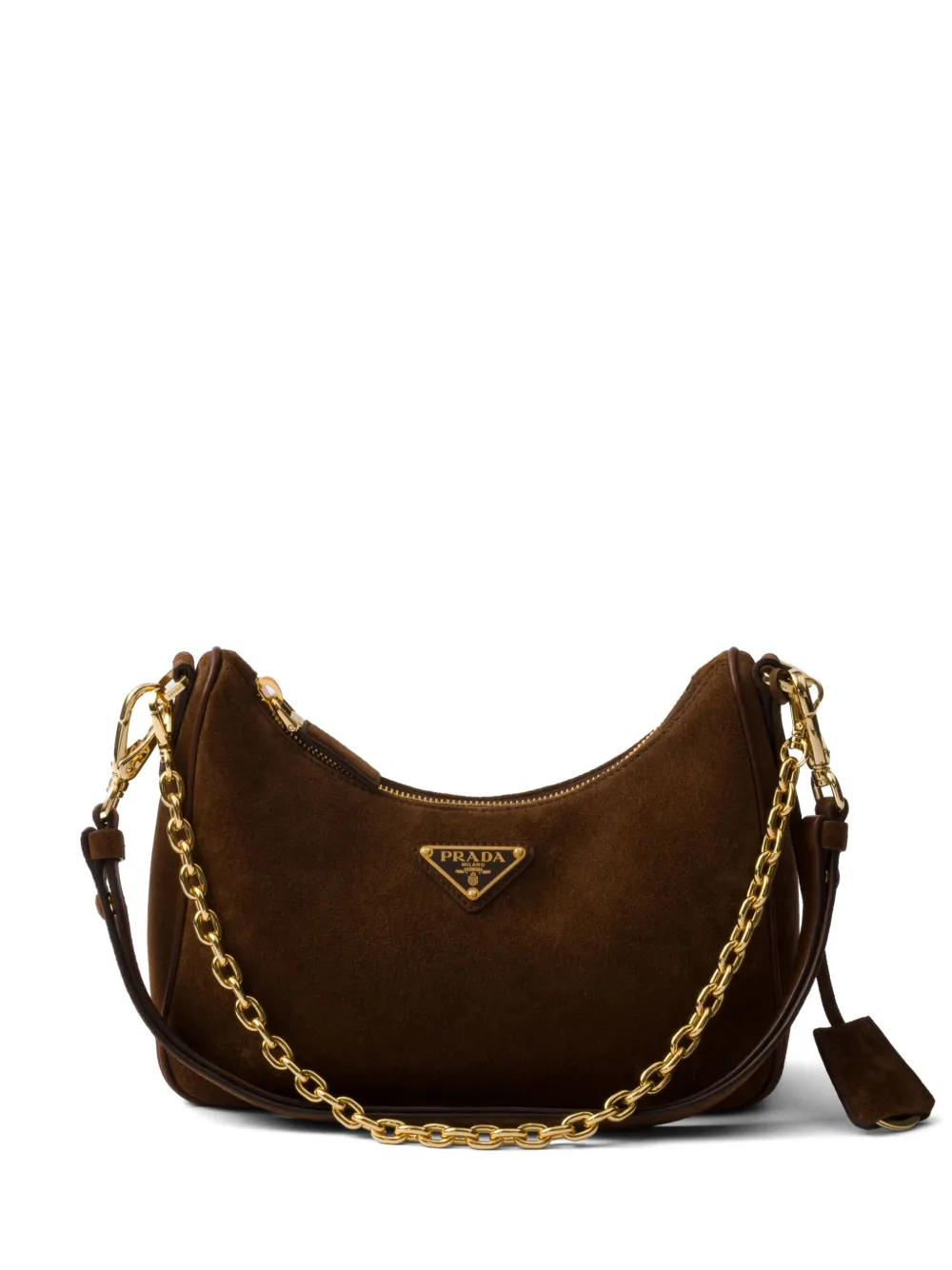 Prada Re Edition Suede Mini Bag Brown FARFETCH UK