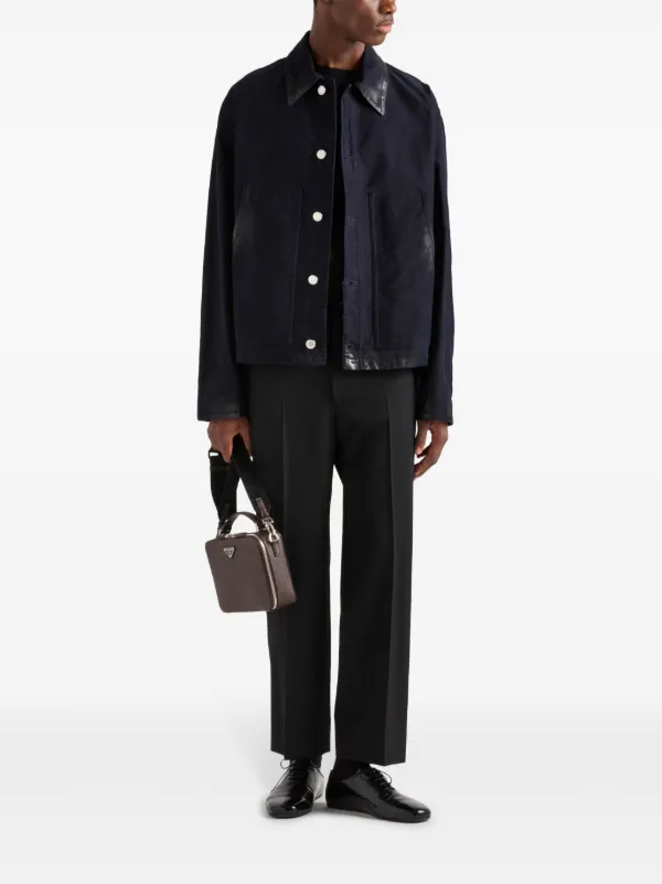 1999fw prada drivers blouson jacket 50