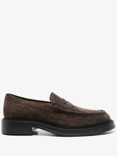 Tod's suede loafers