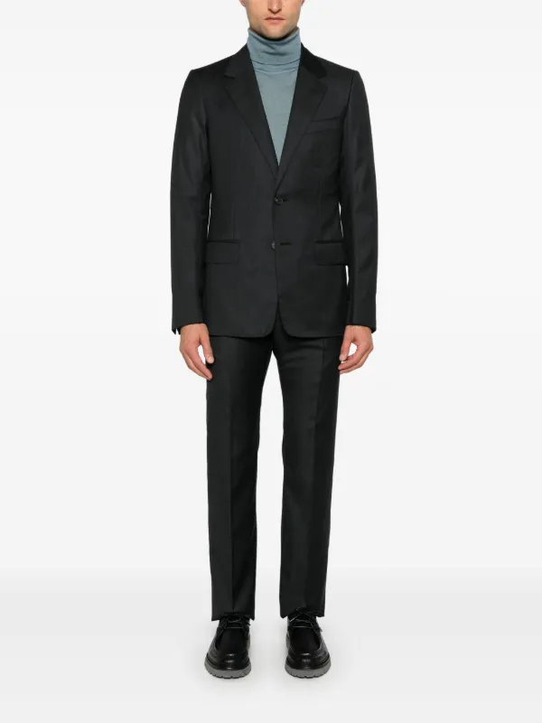 ジャケット Lanvin Single-Breasted Blazer Lanvin single-breasted Blazer | Grey | FARFETCH