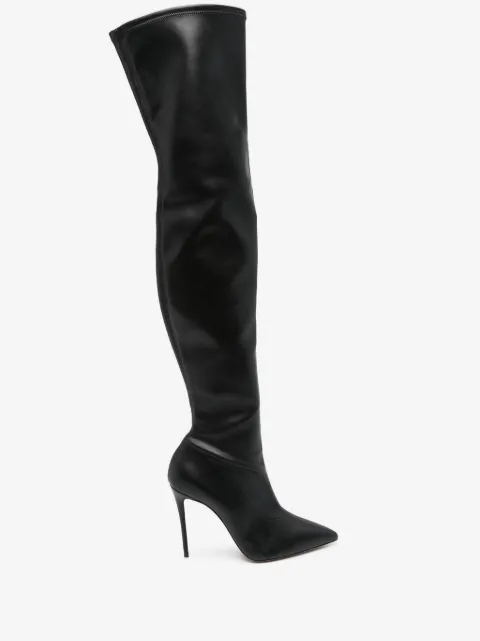 Casadei botas Julia con tacón de 100mm