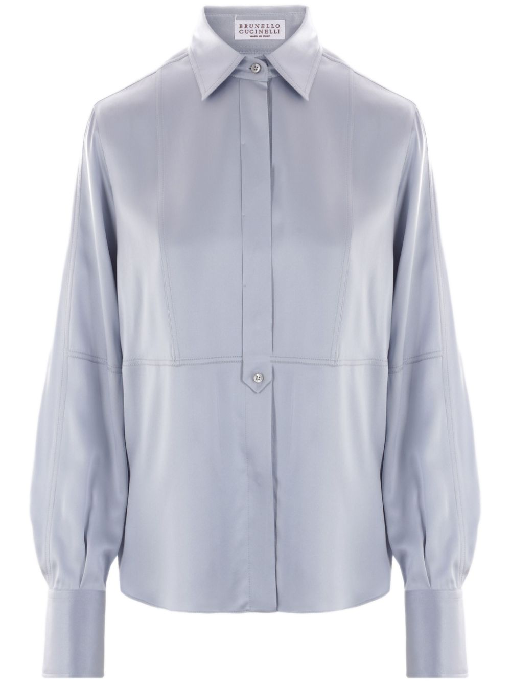 Brunello Cucinelli stretch shirt - Grey