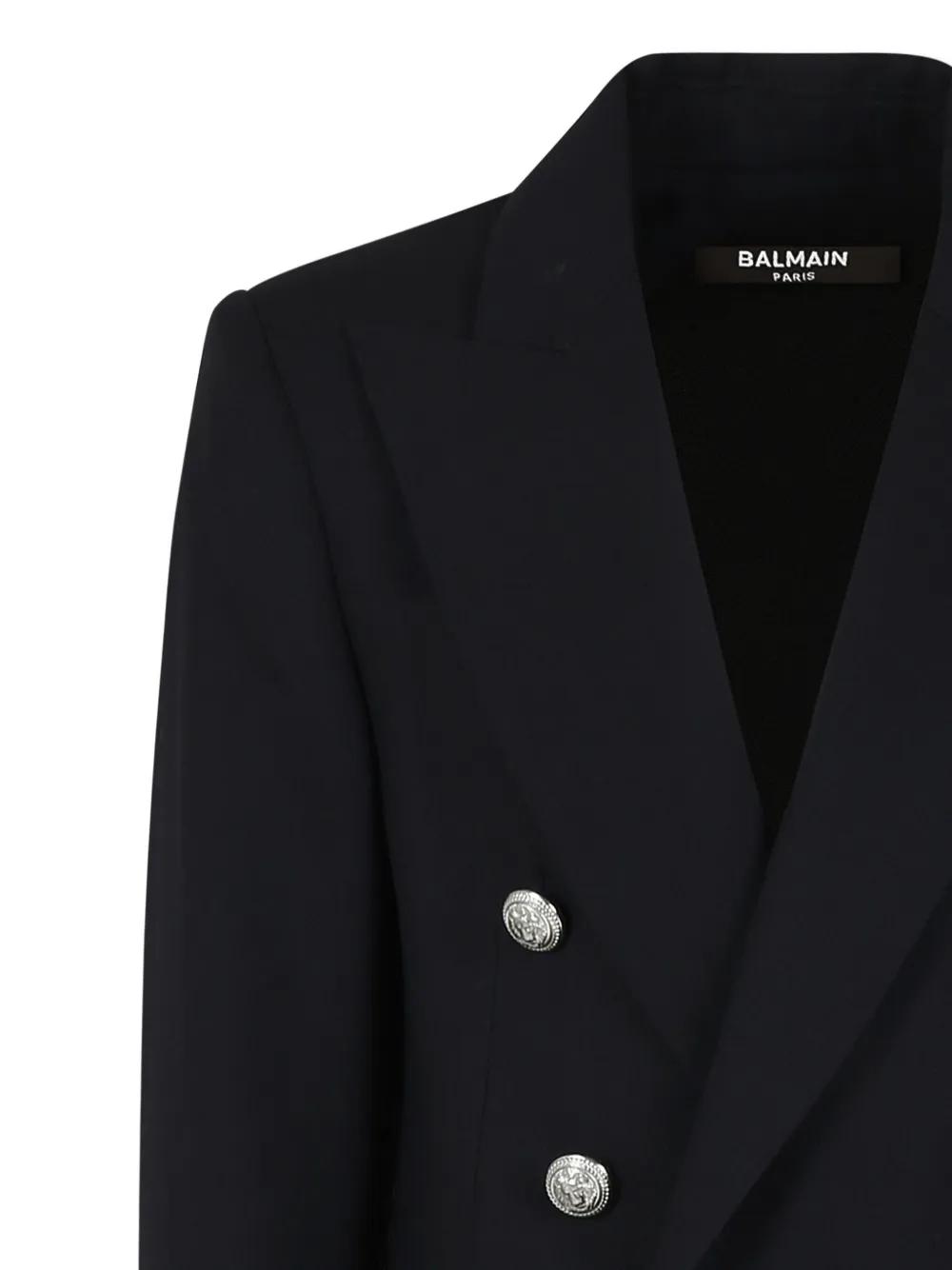 Balmain Kids Jas met dubbele rij knopen Blauw