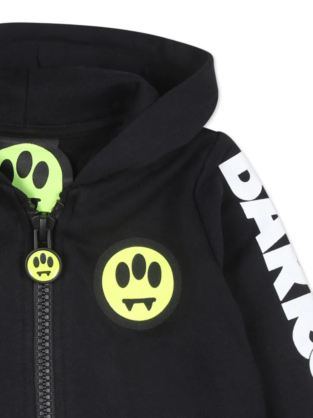 Barrow kids Hoodie met logoprint Zwart