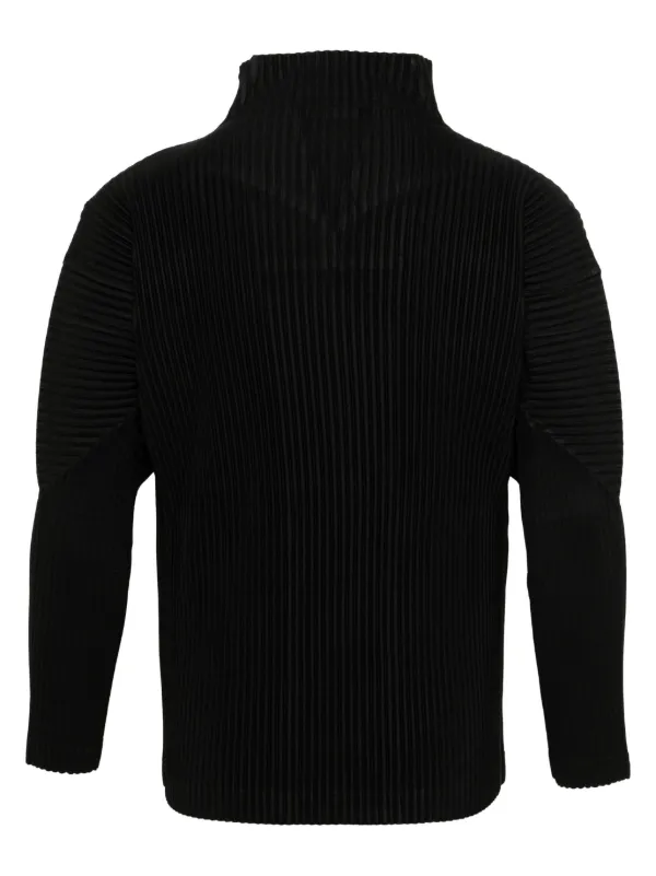 Homme Plissé Issey Miyake プリーツ ジャケット | ブラック