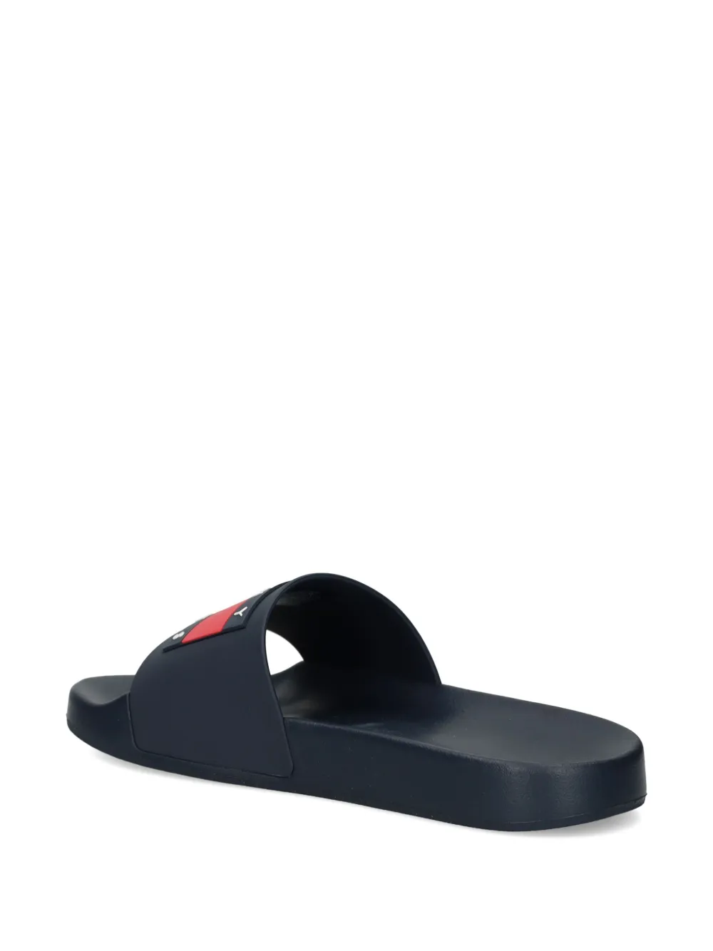 Tommy Jeans badge pool slides Blue