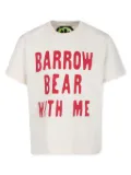 Barrow kids graphic-print t-shirt - White