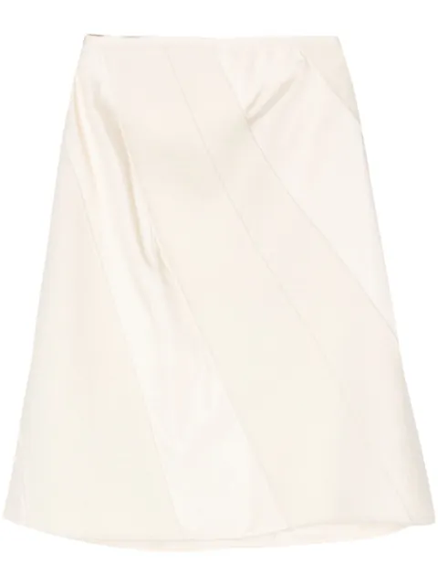 Jil Sander panelled midi skirt