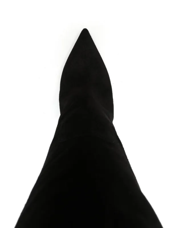 Casadei 100mm Blade Boots | Black | FARFETCH