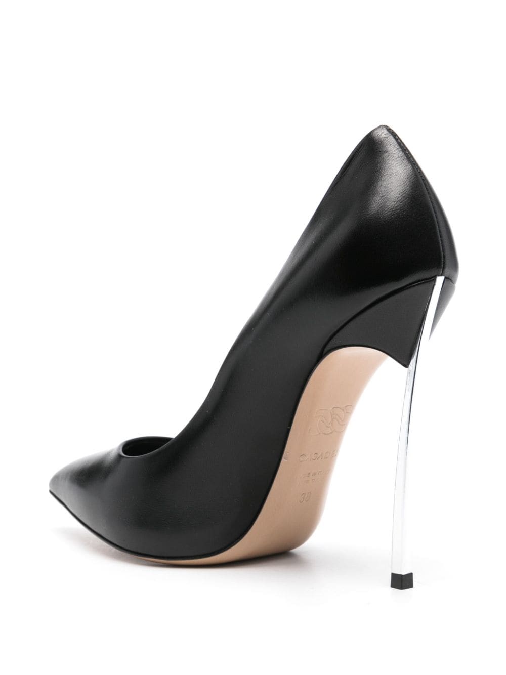 Shop Casadei 115mm Blade Pumps In Black