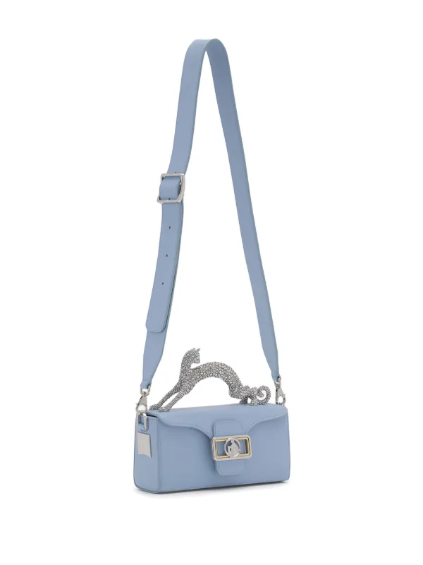 Lanvin Mini Pencil Cat Tote Bag | Blue | FARFETCH