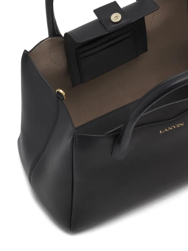 ハンドバッグ LANVIN Woman Handbag Black LWBGBR03TOPSE23 10 Nano Pencil Cat Leather Bag | Lanvin