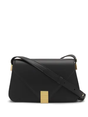 ランバン キャットハンドルレザーショルダーバッグ ブラック Lanvin（ランバン）バッグ - FARFETCH