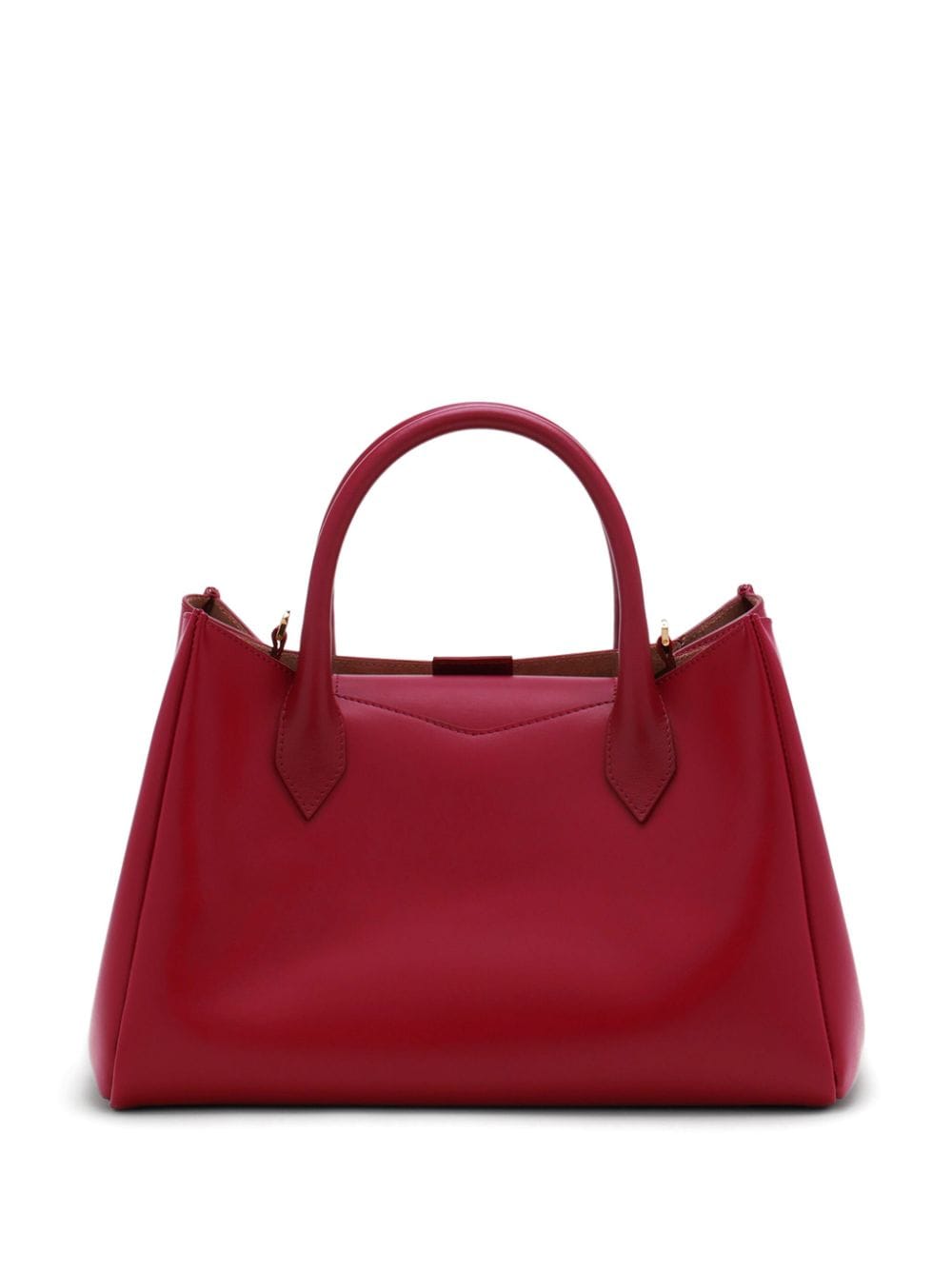 Shop Lanvin Logo-stamp Tote Bag In Red