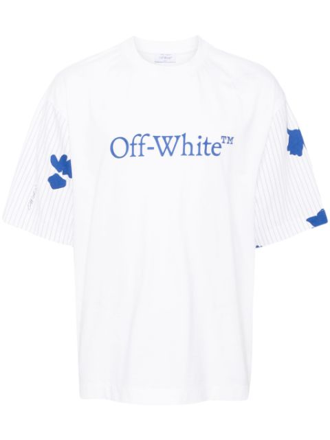 Off-White logo print T-shirt Men