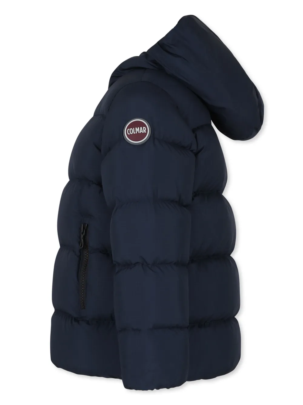 Colmar Kids Gewatteerd jack met logopatch Blauw
