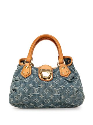 Louis Vuitton Pre-Owned 2006 モノグラム プリーティ デニムバッグ - Farfetch