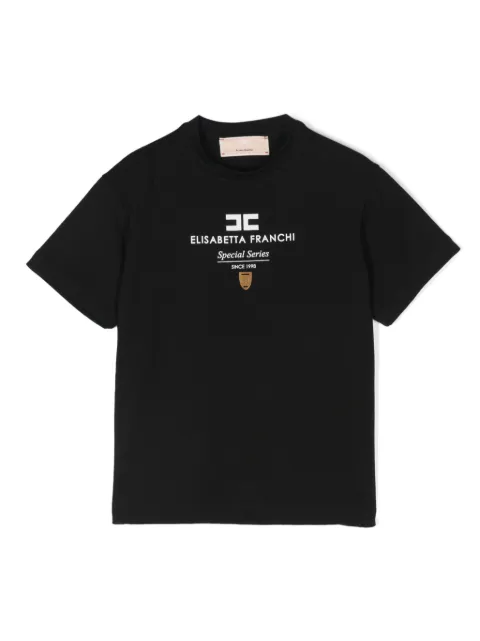 Elisabetta Franchi La Mia Bambina logo-print T-shirt