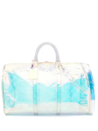 Louis Vuitton Pre-Owned x Virgil Abloh キーポル 50 ダッフルバッグ