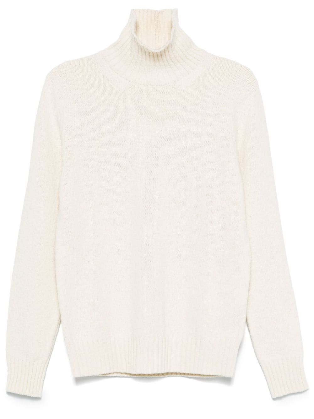 Shop Eleventy Wool Jumper In Neutrals