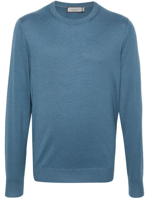 Canali crew-neck sweater